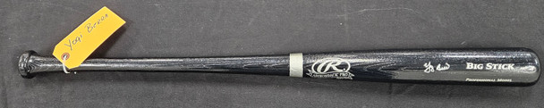 Yogi Berra Signed Autographed Rawlings Baseball Bat JSA *773