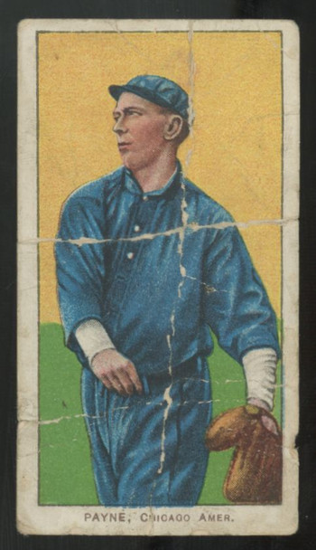 1911 T206 Fred Payne Old Mill Cigarettes Back Poor