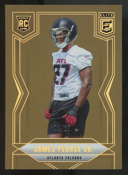 2025 Panini Donruss Elite James Pearce Jr. RC Gold /10 #129