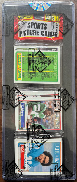 1983 Topps Football Rack Pack BBCE Wrapped and Sealed