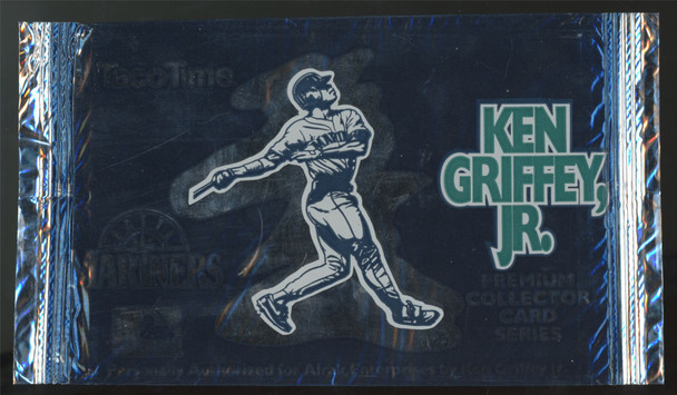 1994 Taco Time Ken Griffey Jr. Collector Card Sealed Pack