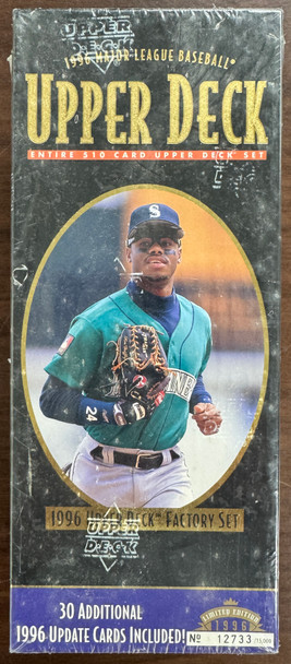 1996 Upper Deck Baseball Complete Factory Set Sealed