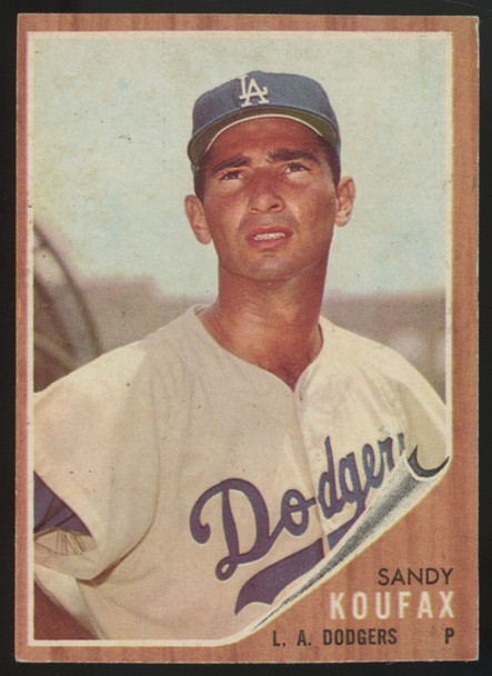 1962 Topps Sandy Koufax #5 EX