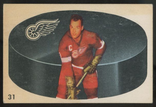 1962-63 Parkhurst Gordie Howe #31 VG