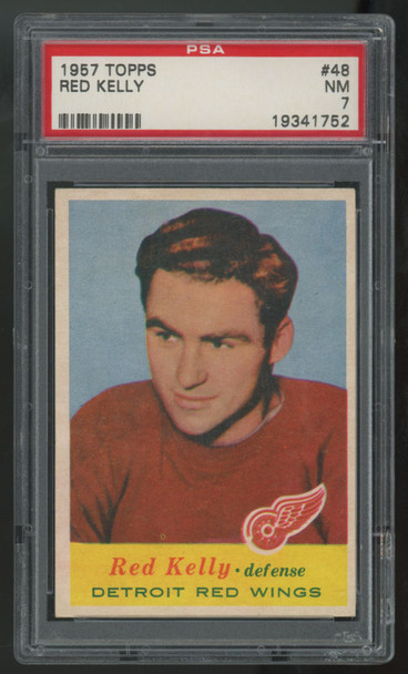 1957-58 Topps Red Kelly #48 PSA 7
