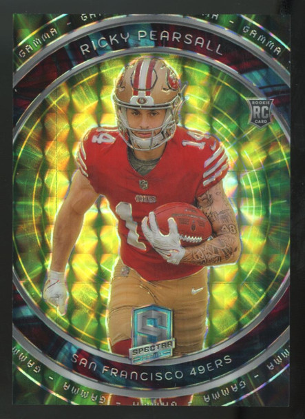 2024 Panini Spectra Ricky Pearsall RC Gamma Interstellar /50 #G-RL