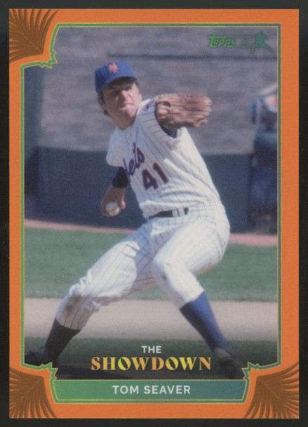 2022 Topps x Juan Soto Tom Seaver The Showdown Orange /22 #26