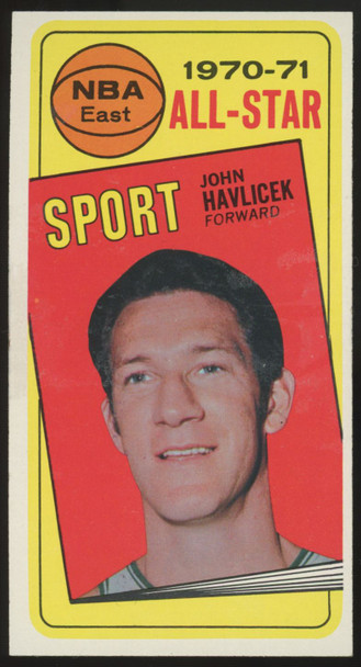 1970-71 Topps John Havlicek All-Stars #112 NM