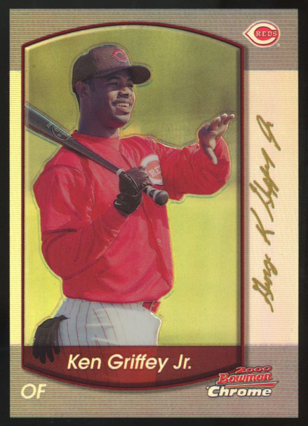 2000 Bowman Chrome Ken Griffey Jr. Refractor #122