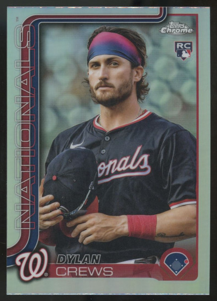 2025 Topps Chrome Dylan Crews RC Refractor #146