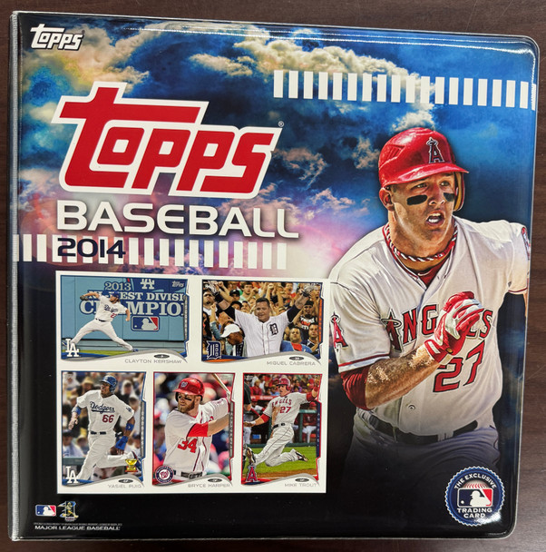 2014 Topps Baseball Set with Topps Binder NM