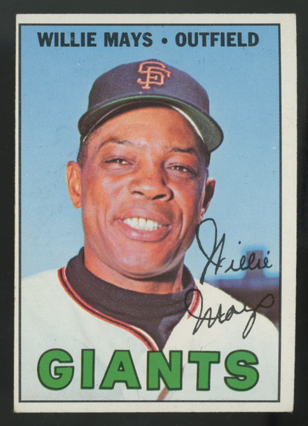 1967 Topps Willie Mays #200 VG/EX