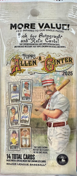 2025 Topps Allen & Ginter Baseball Value Pack