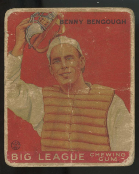 1933 Goudey Benny Bengough #1 Poor