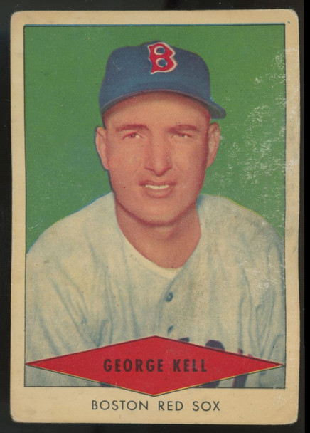 1954 Red Heart George Kell Poor