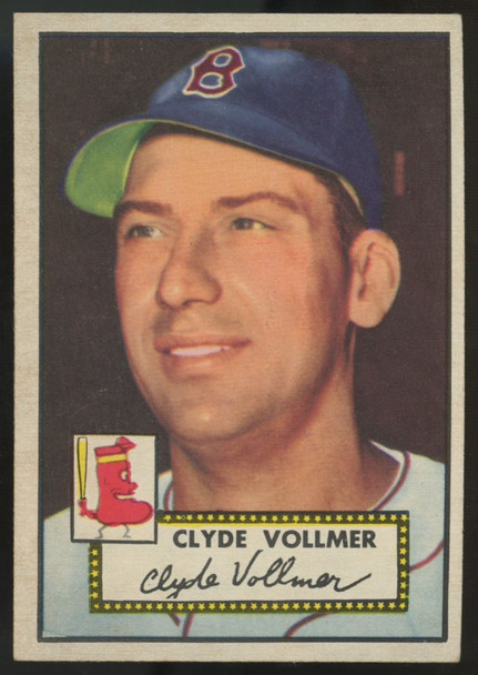1952 Topps Clyde Vollmer #255 EX "A"