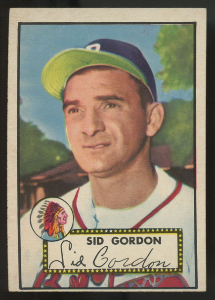 1952 Topps Sid Gordon #267 VG/EX
