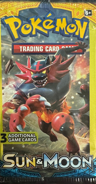 2017 Pokemon Sun & Moon 3-Card Pack