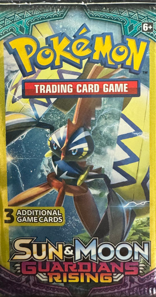 2017 Pokemon Sun & Moon Guardians Rising 3-Card Pack
