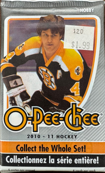 2010/11 O-Pee-Chee Hockey Hobby Pack