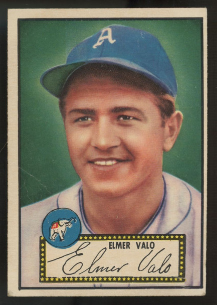 1952 Topps Elmer Valo #34 F/G