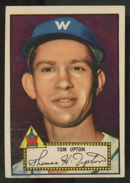 1952 Topps Tom Upton RC #71 VG-VG/EX