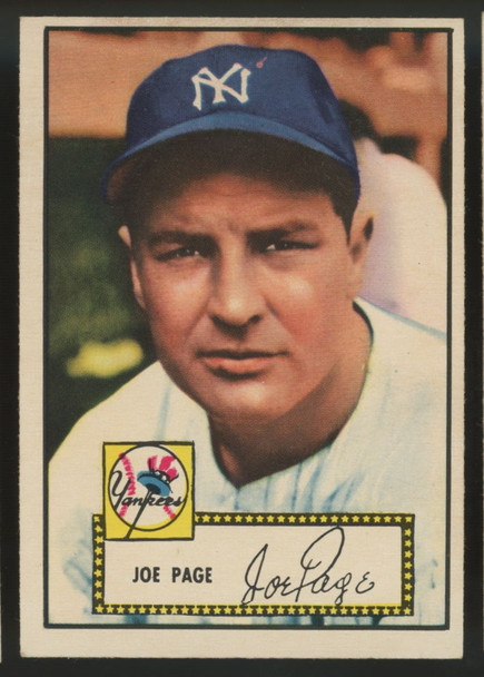 1952 Topps Joe Page #48 EX
