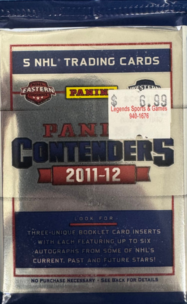 2011/12 Panini Contenders Hockey Hobby Pack