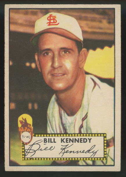 1952 Topps Bill Kennedy #102 VG "A"