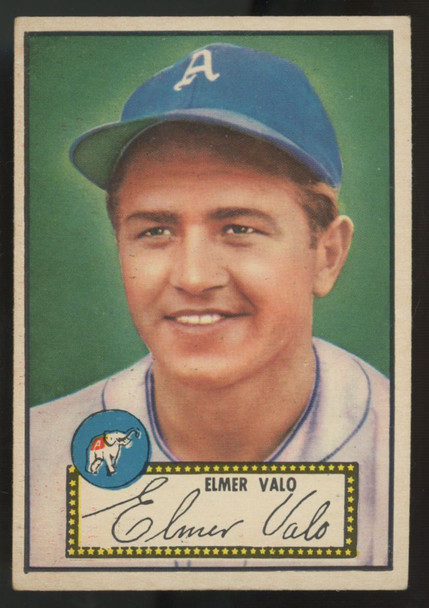 1952 Tops Elmer Valo #34 Good