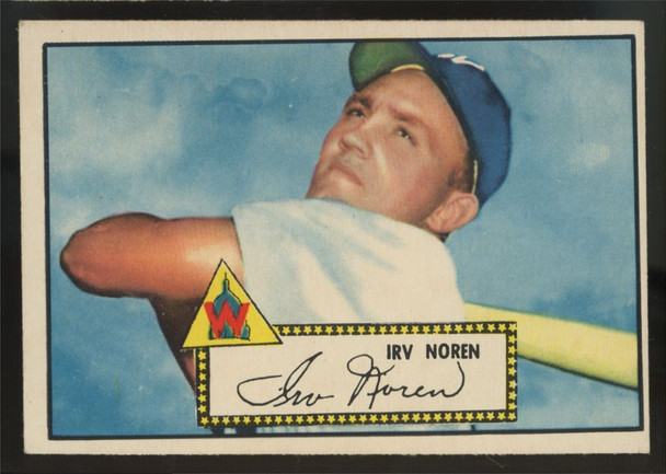 1952 Topps Irv Noren #40 VG