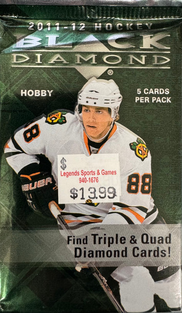 2011/12 Upper Deck Black Diamond Hockey Hobby Pack