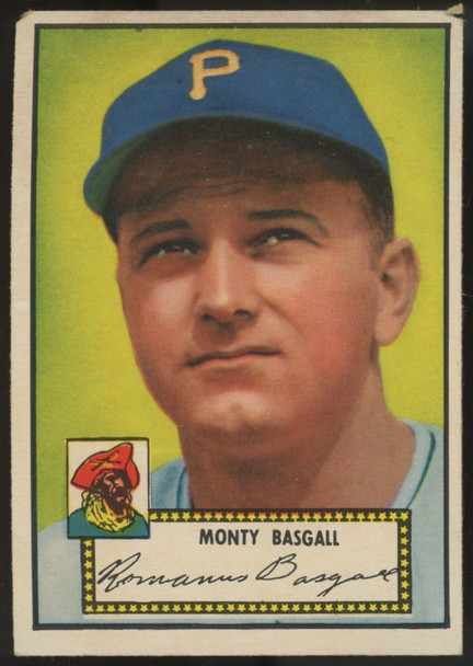 1952 Topps Monty Basgall RC #12 Good