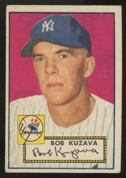 1952 Topps Bob Kuzava #85 VG "A"