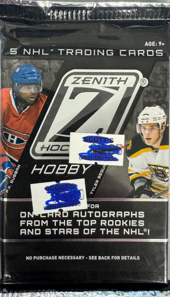 2010/11 Zenith Hockey Hobby Pack