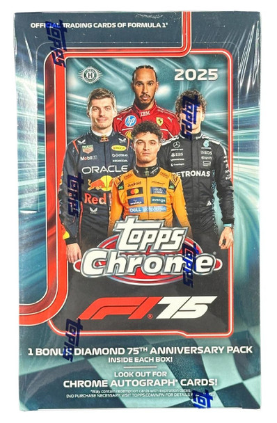 2025 Topps Chrome Formula 1 Racing Hobby Box
