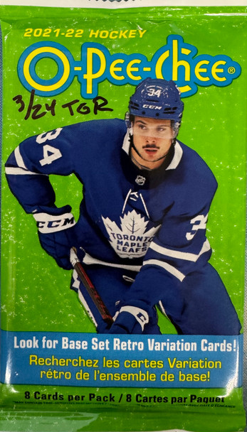 2021/22 O-Pee-Chee Hockey Retail Pack