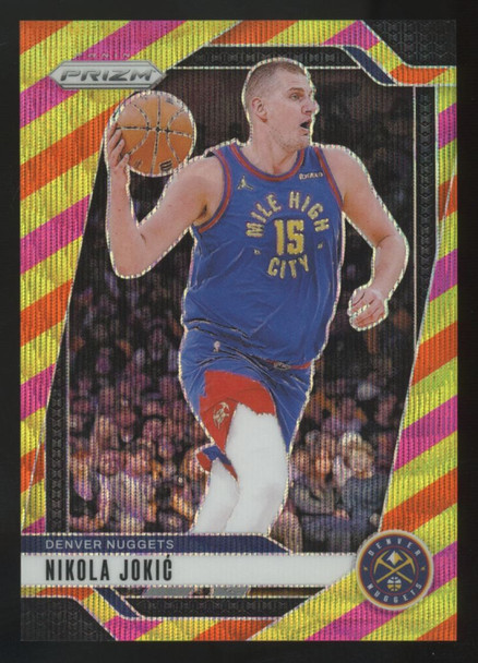 2024-25 Panini Prizm Nikola Jokic Multi Wave Prizm /88 #129