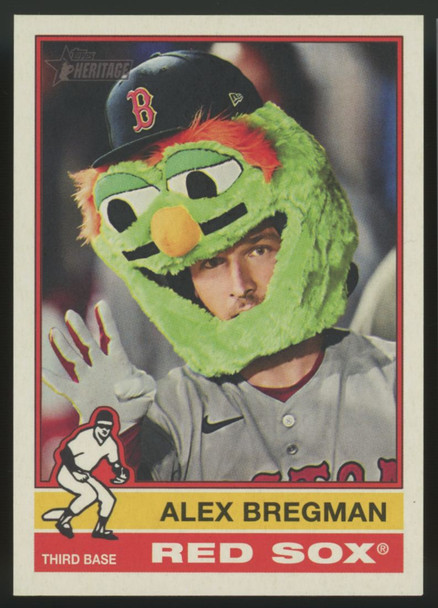2025 Topps Heritage Alex Bregman Image Variation SP #710
