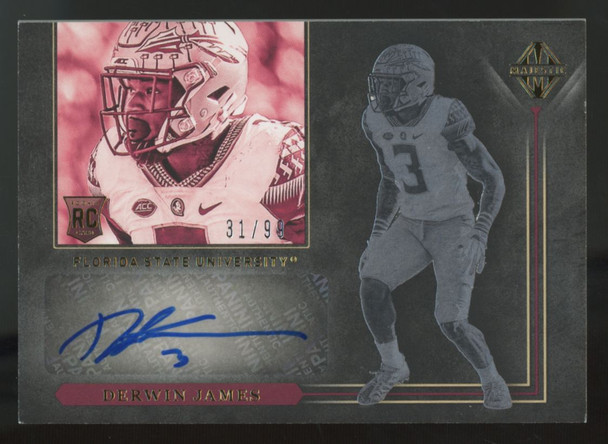 2018 Panini Majestic Derwin James RC Gold Auto /99 #152