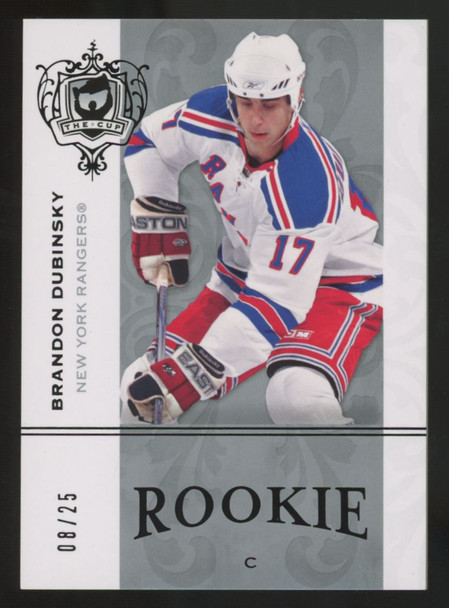 2007-08 Upper Deck The Cup Brandon Dubinsky RC /25 #147