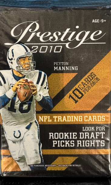 2010 Panini Prestige Football Retail Pack