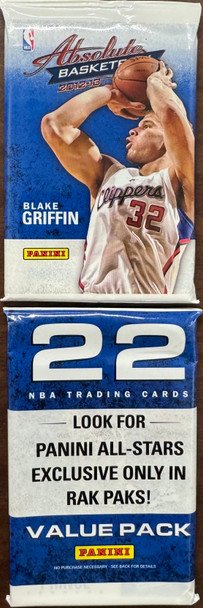 2012/13 Panini Absolute Basketball Value Pack READ