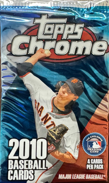 2010 Topps Chrome Baseball Retail Pack READ