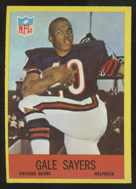 1967 Philadelphia Gale Sayers #35 EX-MT (A)