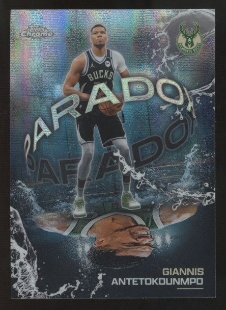 2025-26 Topps Chrome Giannis Antetokounmpo Paradox #PX-10