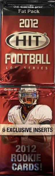 2012 Sage Hit Football Low Series Value Pack READ