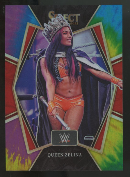 2022 Panini Select WWE Queen Zelina Premier Level Tie Dye /25 #158