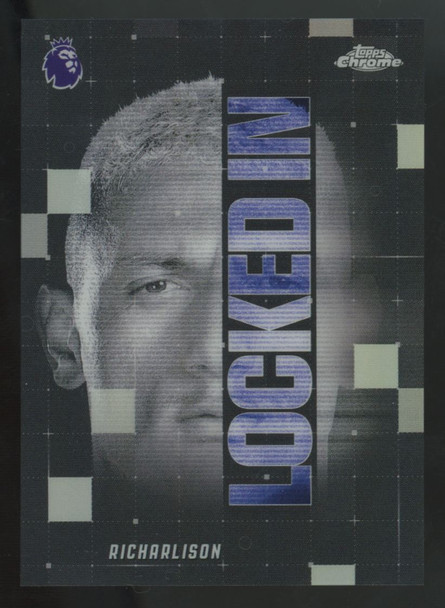 2025-26 Topps Chrome Premier League Richarlison Locked In #LI-1