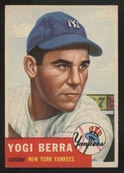 1953 Topps Yogi Berra #104 EX/MT